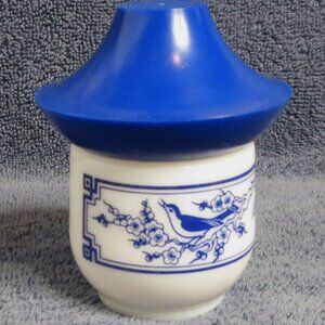 Vintage Stanley Home Products Sachet Jar Oriental Nightengale Dresser Decor